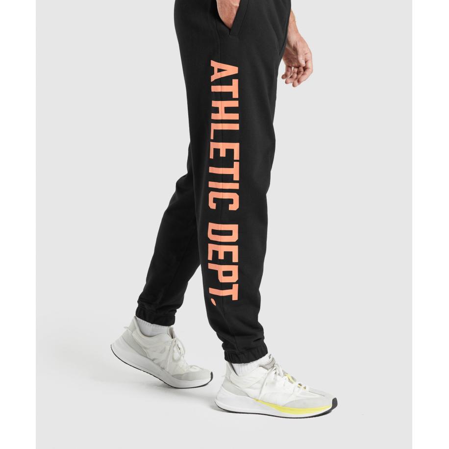 Gymshark Athletic Department Joggers Black Zwart