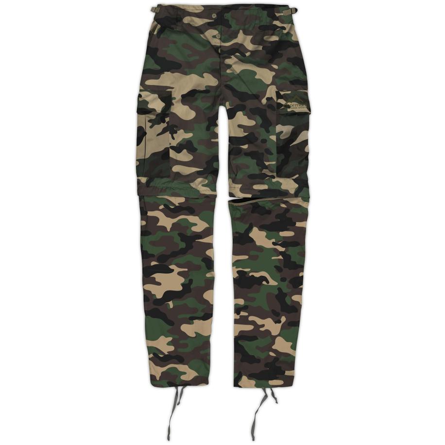 normani Outdoorbroek Pioneer taupe / donkerbruin / donkergroen / zwart Multicolor