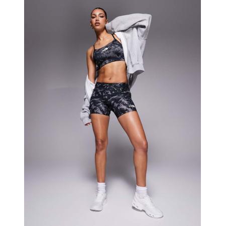 The North Face Flex 5 legging short met logo en watervalprint-Veelkleurig