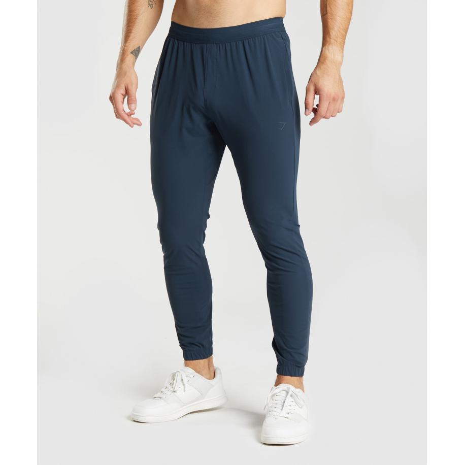 Gymshark Studio Joggers Navy Blauw
