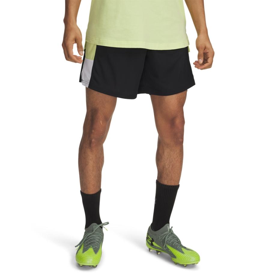 Under Armour Zone Herenshorts van 18 cm Zwart / Sonic Geel / Sonic Geel L Zwart