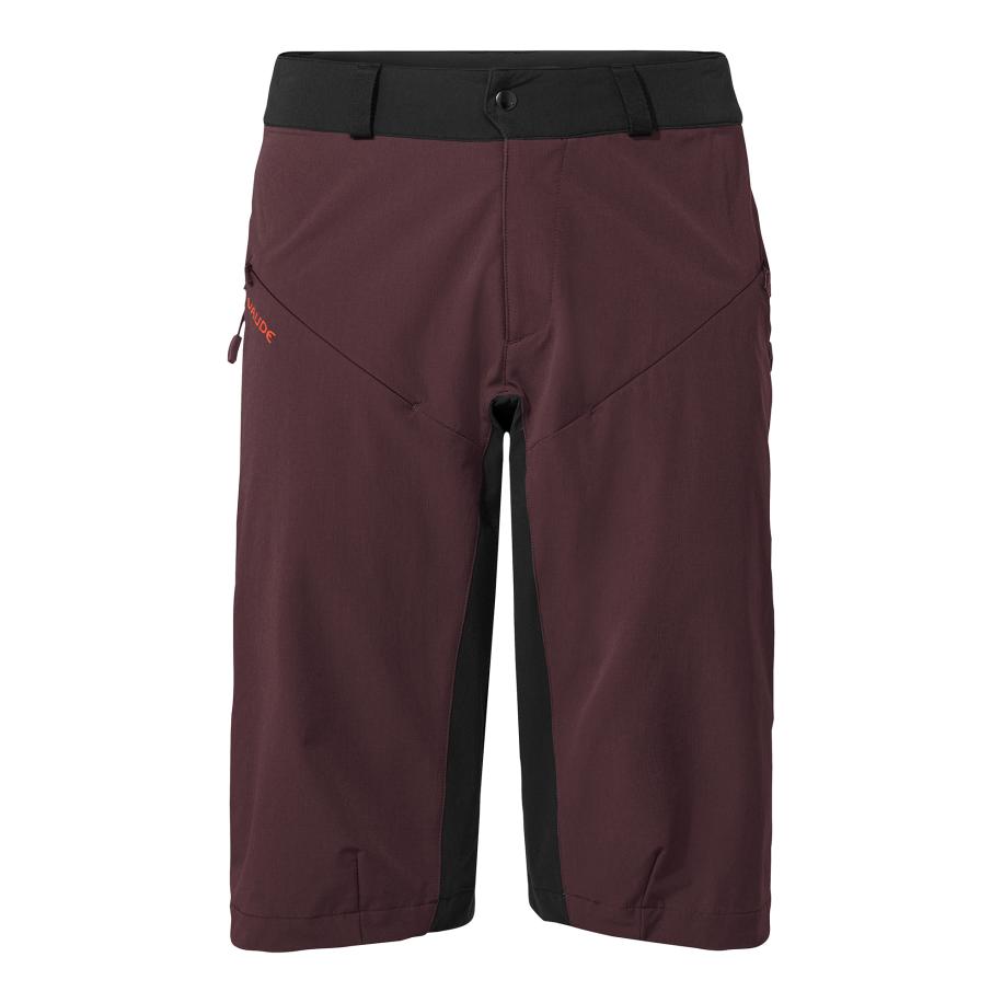 Vaude VAUDE Outdoorbroek bordeaux / zwart -