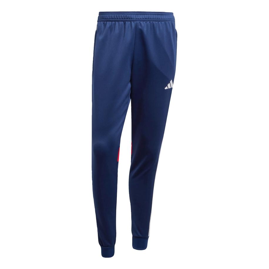 adidas Performance ADIDAS PERFORMANCE Sportbroek Tiro 25 Essentials donkerblauw / rood / offwhite -