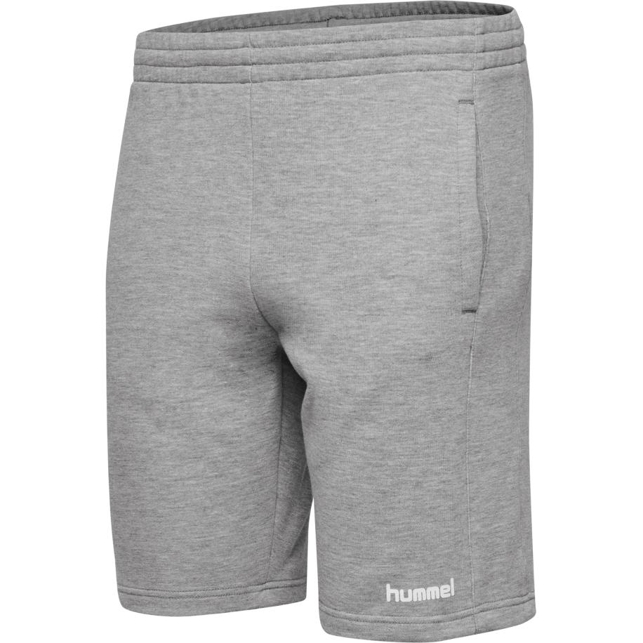 Hummel Hummel Sportbroek grijs gemêleerd / wit -