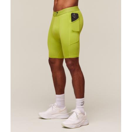 Gymshark Element Baselayer Shorts Zest Green