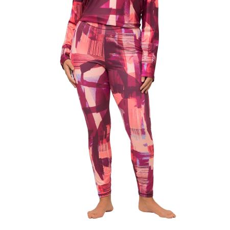 Ulla Popken Ulla Popken Sportbroek rood gemêleerd