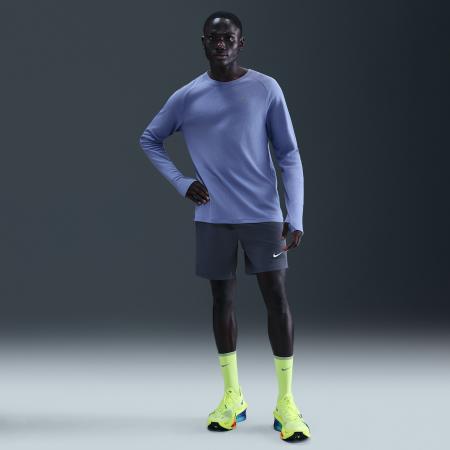 Nike Challenger herenshorts met binnenbroek (18 cm) - Blauw