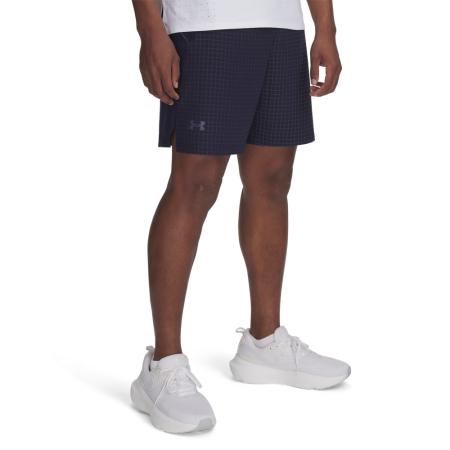 Herenshorts Under Armour Launch Pro 18 cm Midnight Marineblauw / Stream / Reflecterend 3XL