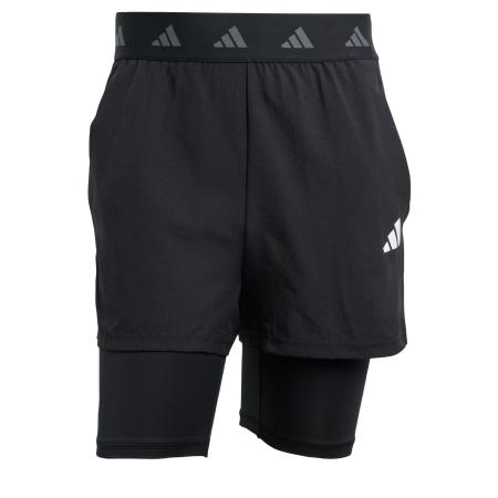 adidas Performance ADIDAS PERFORMANCE Sportbroek Gym+ grijs / zwart / wit