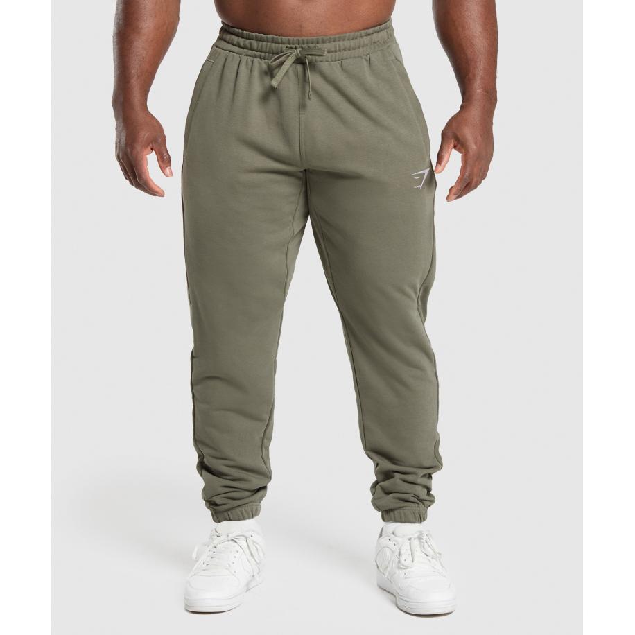 Gymshark Essential Oversized Joggers Strength Green Groen