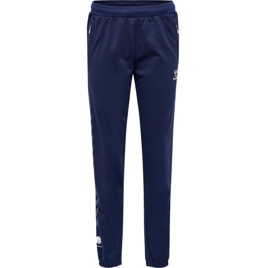 Hummel Hummel Sportbroek donkerblauw / wit -