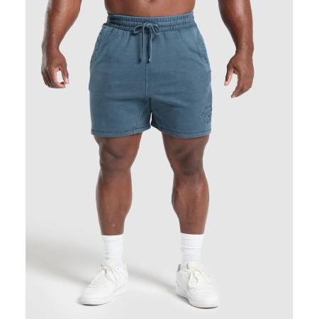 Gymshark Premium Legacy Shorts Cargo Blue