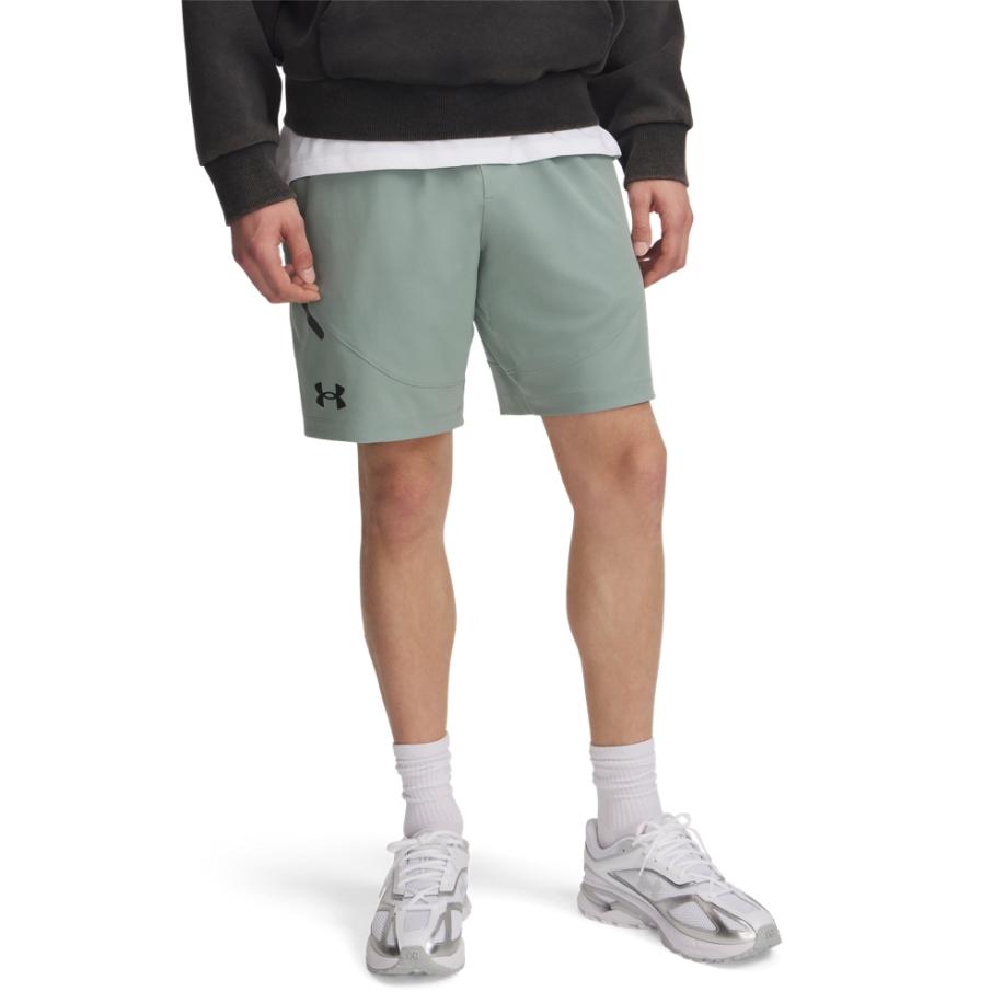 Under Armour Unstoppable Herenshorts 20 cm Silica Groente / Zwart XS Groen