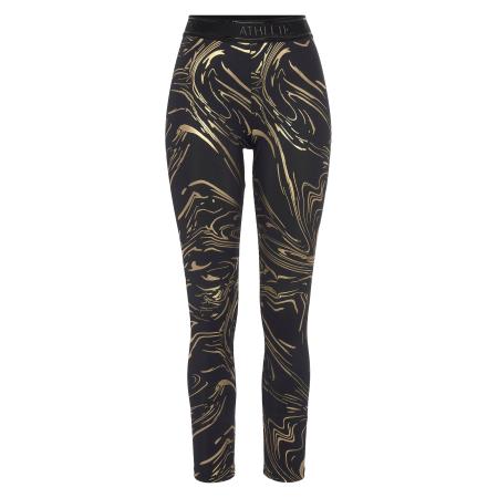Lascana LASCANA ACTIVE Sportbroek goud / zwart