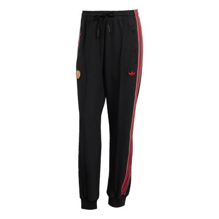 Adidas ADIDAS ORIGINALS Sportbroek Manchester United Terrace Icons rood / zwart