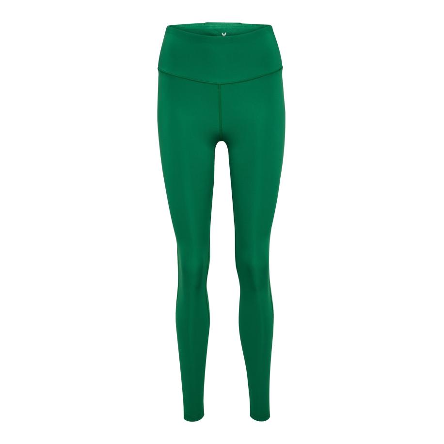 Hummel Hummel Sportbroek Pulse groen / wit -