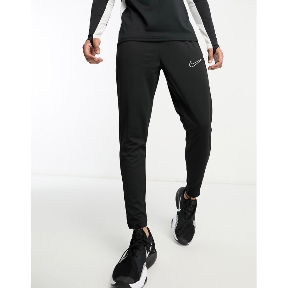 Nike Football - Academy - Dri-FIT - Joggingbroek met inzetstukken in zwart Zwart