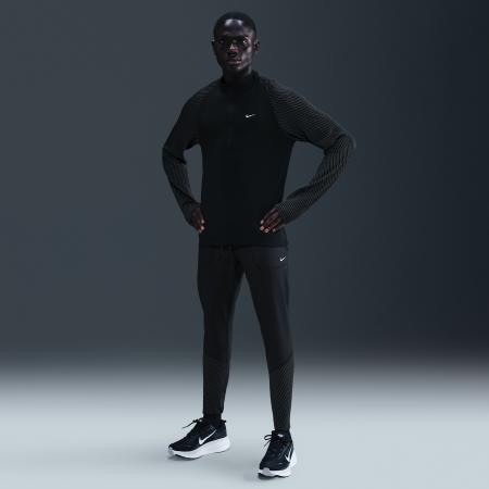 Nike hardloopbroek met Dri-FIT en reflecterende designdetails voor heren - Zwart