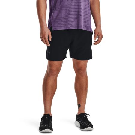 Under Armour Launch Elite 2-in-1 herenshorts 18 cm Zwart / Zwart / Reflecterend L