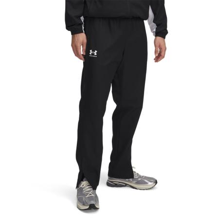 Under Armour Rival Woven Herenbroek Windbreaker Zwart / Zwart / Wit XXL