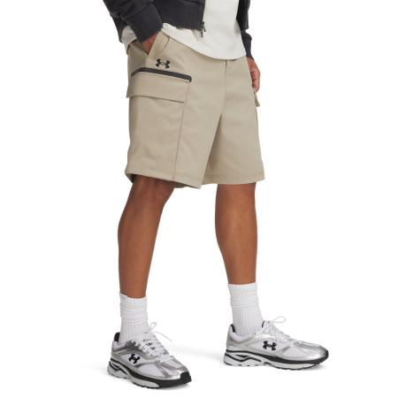 Herenshorts Under Armour Unstoppable Utility City Khaki / Zwart XL
