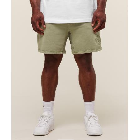 Gymshark Premium Legacy Shorts Natural Sage Green