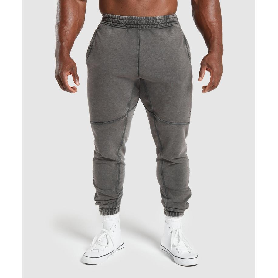 Gymshark Heritage Joggers Onyx Grey Grijs