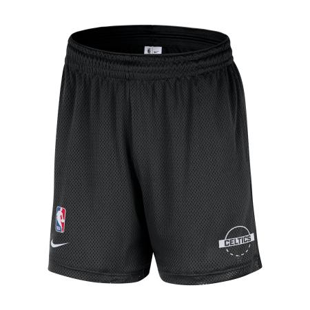 Boston Celtics Nike NBA-herenshorts met mesh - Zwart