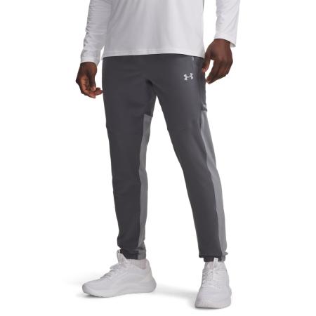Under Armour Utility Woven Winterized lange broek voor heren Castlerock / Wit L
