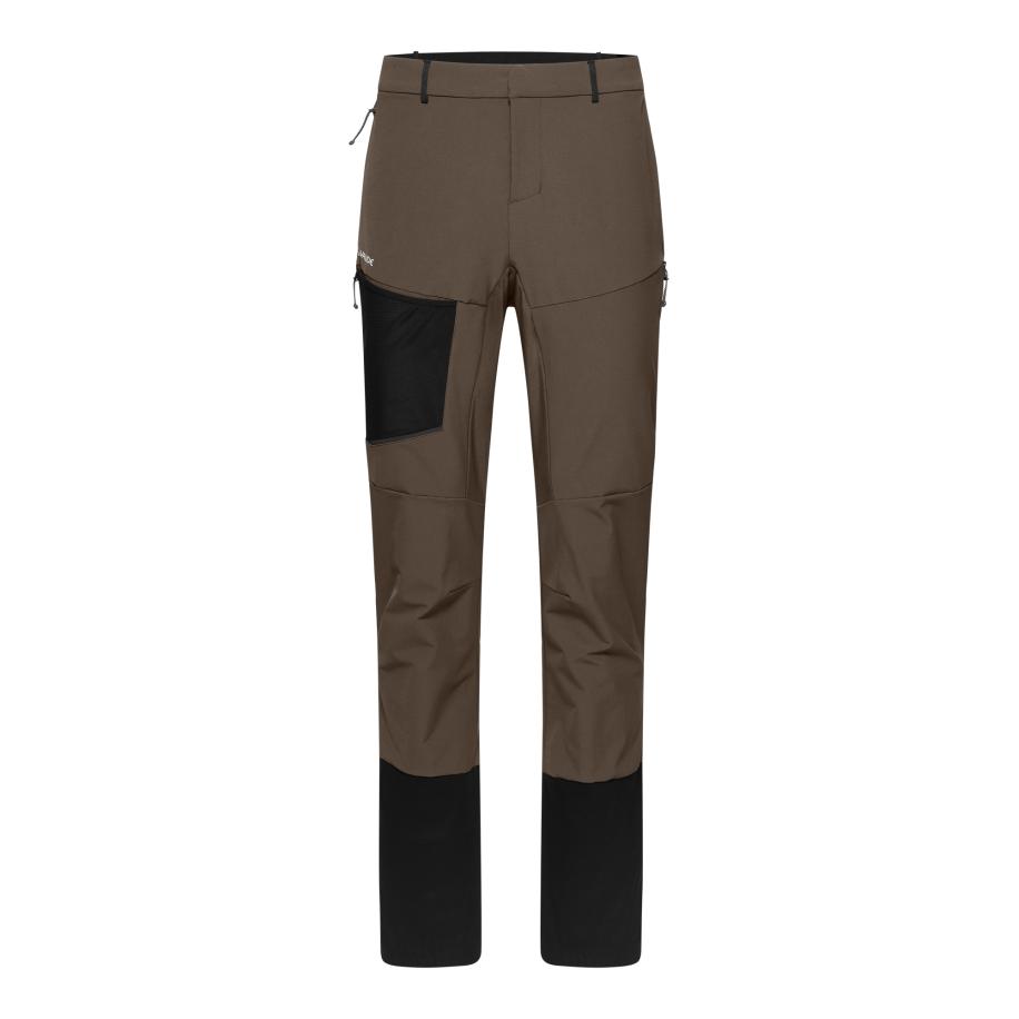 Vaude VAUDE Outdoorbroek Larice bruin / zwart -