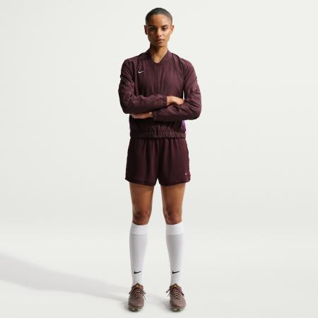 Nike United Academy knit voetbalshorts met Dri-FIT voor dames - Rood