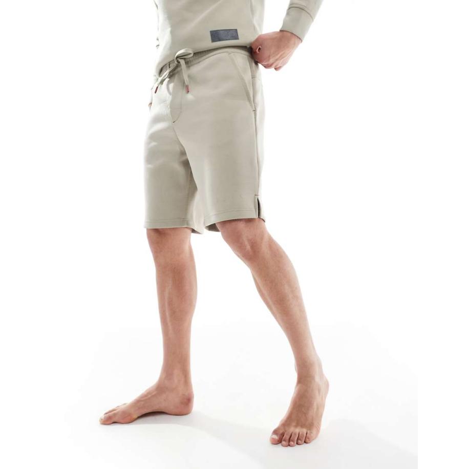 Born Living Yoga - Hughes - Sportshorts in stone-Neutraal Multicolor