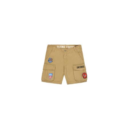 Alpha Industries ALPHA INDUSTRIES Cargobroek Flying Tigers beige / blauw / rood / wit