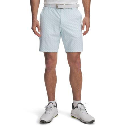 Under Armour Drive Printed Tapered herenhorts 22 cm Stream / Wit / Halo Grijs 30