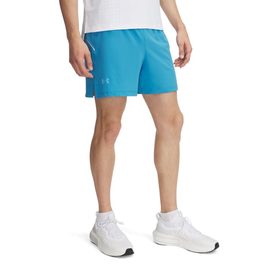 Under Armour Launch Pro Herenshorts 13 cm Ether Blauw / Reflecterend L Blauw
