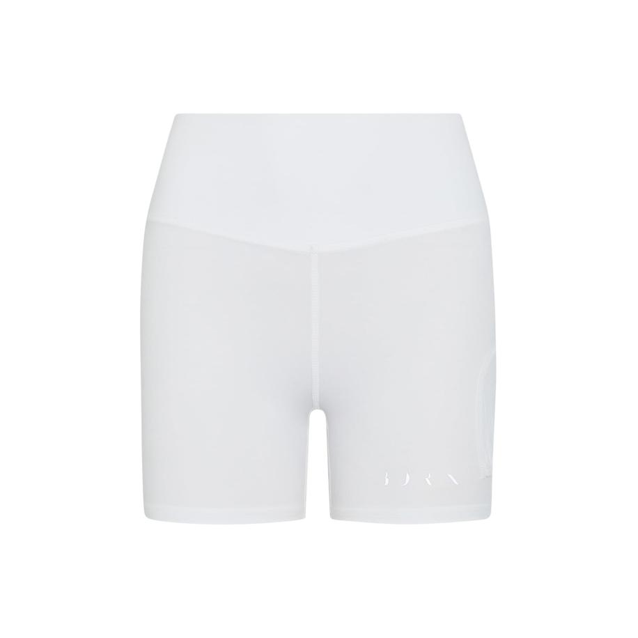 Born Living Yoga Sportbroek Retro wit Wit