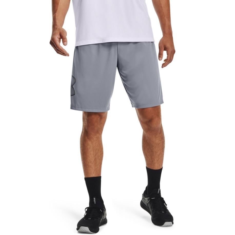 Herenshorts Under Armour Tech™ Graphic Staal / Zwart XL Grijs