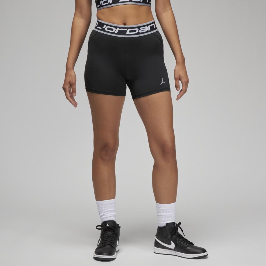 Jordan Sport damesshorts (13 cm) - Zwart Zwart