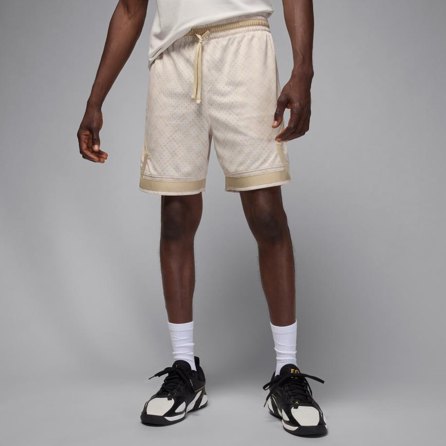Jordan Sport Diamond herenshorts met Dri-FIT en print - Bruin Bruin