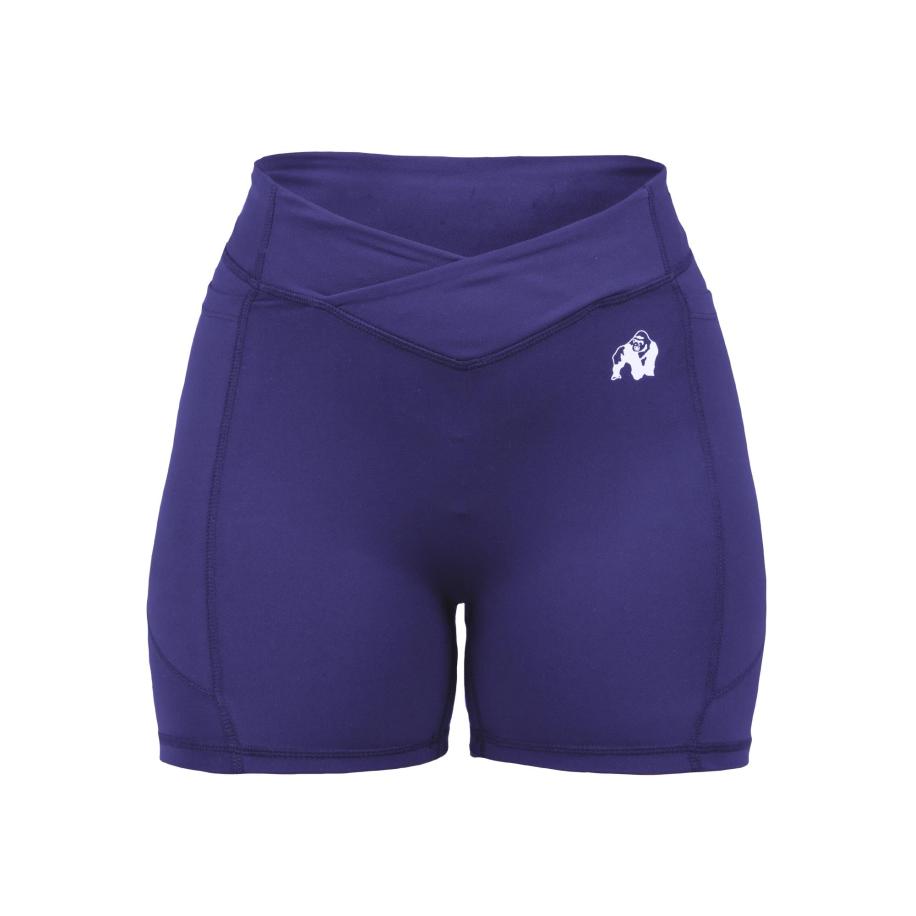 Gorilla Wear Gorilla Wear Sportbroek lila / wit -