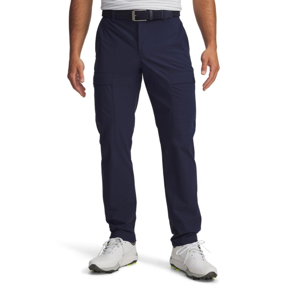 Herencargobroek Under Armour Drive Midnight Marineblauw / Halo Grijs 28/36 Blauw