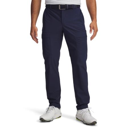 Herencargobroek Under Armour Drive Midnight Marineblauw / Halo Grijs 28/36