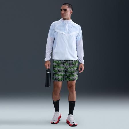 Nike Challenger Hardloopshorts met binnenbroek voor heren (18 cm) - Zwart