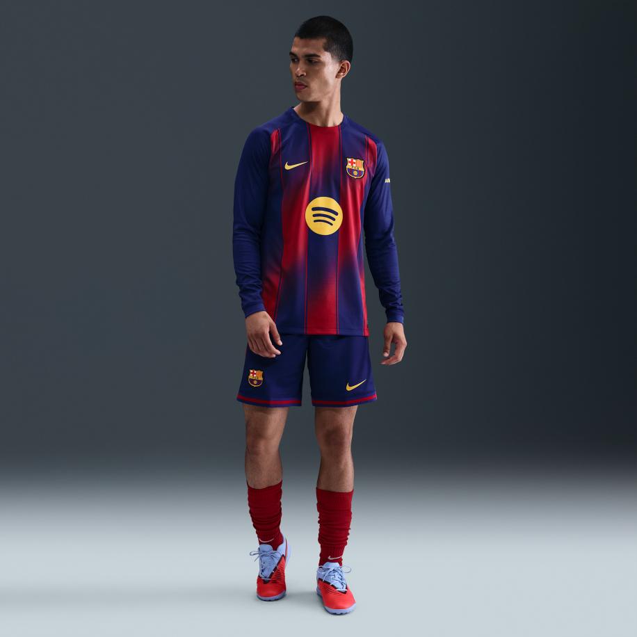 FC Barcelona 2025/26 Stadium Thuis Nike Dri-FIT replicavoetbalshorts voor heren - Blauw Blauw