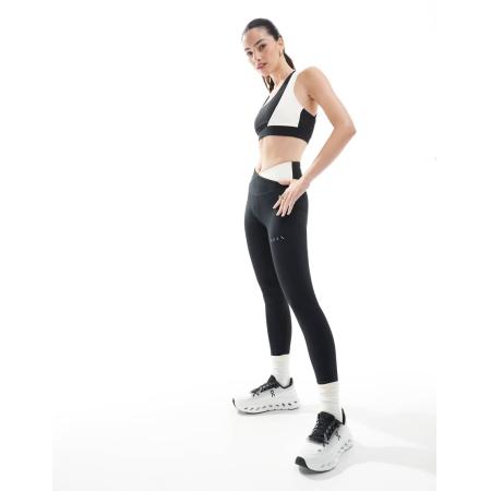 Born Living Yoga Cleo Caprilegging in zwart en wit-Veelkleurig