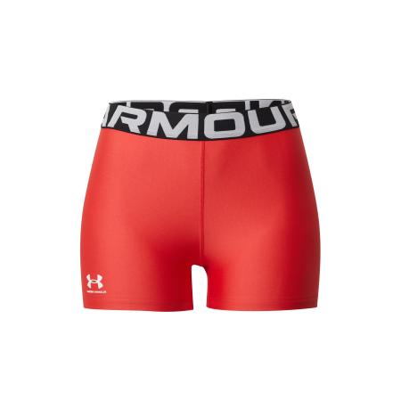 Under Armour UNDER ARMOUR Sportbroek Authentics lichtgrijs / knalrood / zwart / wit