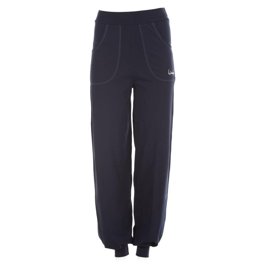 Winshape Sportbroek WH12 donkerblauw / wit Blauw