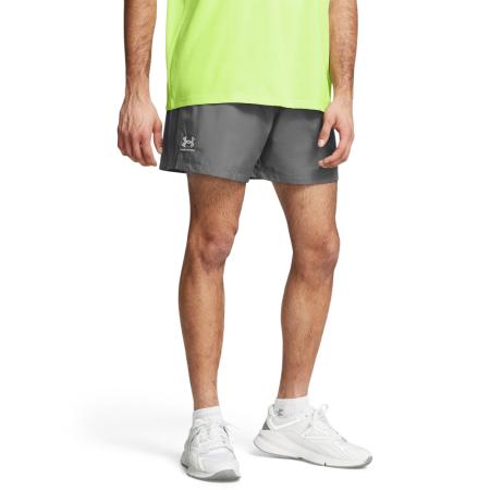 Under Armour Icon Herenvolleybalshorts 14 cm Castlerock / Wit L