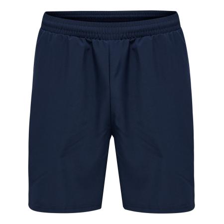 Hummel Hummel Sportbroek Move Grid marine / zilvergrijs / wit