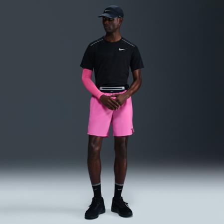 Nike Challenger Dri-FIT hardloopshorts met binnenbroek voor heren (18 cm) - Roze